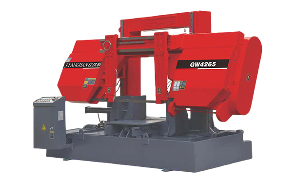 武冈GW4265双柱龙门卧式带锯床