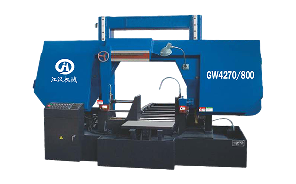 武冈GW4270/800双柱龙门卧式带锯床